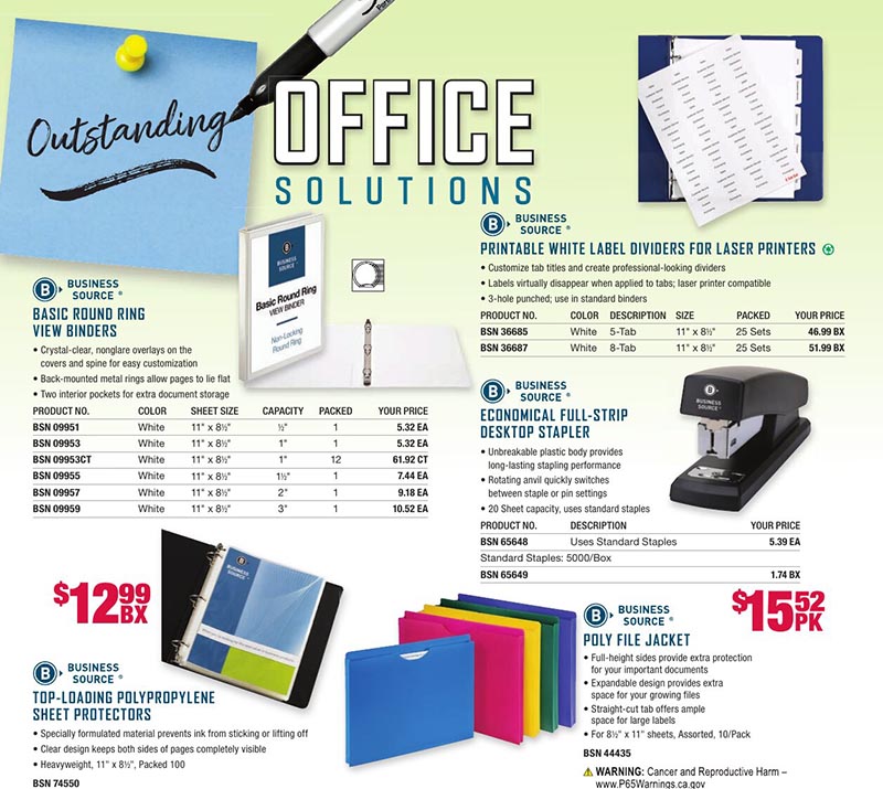 What to Look for in Online Office Supply Stores